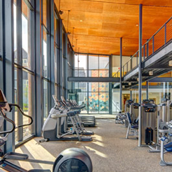 Collegetown Terrace Fitness Centers offer exclusive access to residents